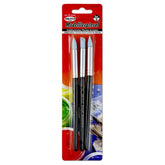 Pensule pentru Modelaj, Vârf Silicon, Coada Scurtă, 3 buc/set, Meyco