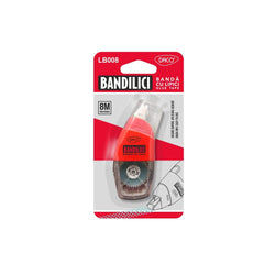 Lipici Bandă, 8 m x 6 mm, Bandilici, LB008, Daco