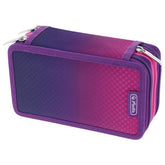 Penar Echipat, 3 Fermoare, 31 Piese, Motiv Dip Dye, Culoare Mov / Roz, Herlitz