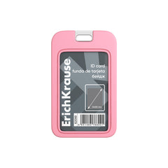 Ecuson Vertical, 54 x 85 mm, cu Șnur din Silicon, ErichKrause