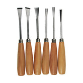 Set Dălţi Mari Pentru Sculptură, 6 Bucăţi, Meyco, 65082
