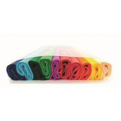 Hârtie Creponată, 10 culori/set, 200 x 50 cm, Hobby, Herlitz