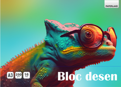 Bloc Desen, A3, 16 File, 250g/mp, Paperland