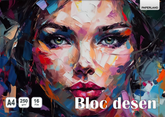 Bloc Desen, A4, 16 File, 250g/mp, Paperland