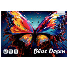 Bloc Desen, A4, 16 File, 160g/mp, Paperland
