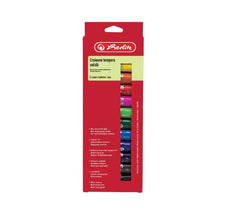 Tempera Creion, 12 culori/set, Herlitz