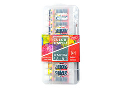 Tempera, 12 Culori, CU113, Daco