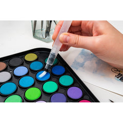 Acuarele, 48 Culori, Pensulă, AR480, Daco