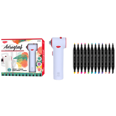 Kit Aparat Pulverizare Markere Aerograf, AP003, DACO