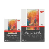 Bloc Acuarela, A4 & A3,12 file, 300 g/mp, Daco