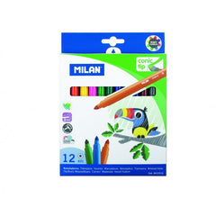 Carioca, 12 culori/set, Vârf Conic, Milan