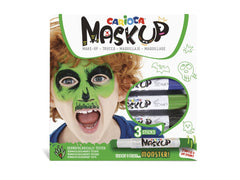 Carioca Mask-up Monster, 3 culori/set, Carioca