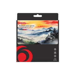 Creioane colorate, Premium, 24 culori/set, Herlitz