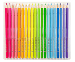 Creioane colorate, 80 culori/set, Daco