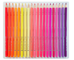 Creioane colorate, 80 culori/set, Daco