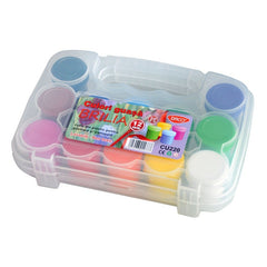 Culori Guasă, 12 culori/set, Brilia, CU220, Daco