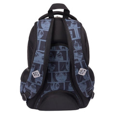 Ghiozdan, 3 Compartimente, Black Anime, BP57, St.Right