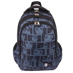 Ghiozdan, 3 Compartimente, Black Anime, BP57, St.Right