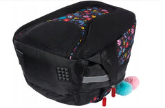 Ghiozdan, Black Aloha Stitch, 4 Compartimente, St.Majewski