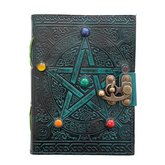 Jurnal Vintage, Copertă Piele Naturală, KDL-404, Krashell