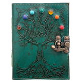 Jurnal Vintage, Copertă Piele Naturală, KDL-406, Krashell