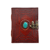 Jurnal Vintage, Copertă Piele Naturală, KDL-019, Krashell