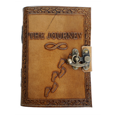 Jurnal Vintage, Copertă Piele Naturală, KDL-179, Krashell