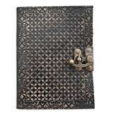 Jurnal Vintage, Copertă Piele Naturală, KDL-403, Krashell