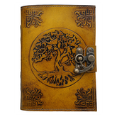 Jurnal Vintage, Copertă Piele Naturală, KDL-412, Krashell