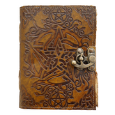 Jurnal Vintage, Copertă Piele Naturală, KDL-603, Krashell