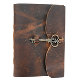 Jurnal Vintage, Copertă Piele Naturală, KR-L004, Krashell