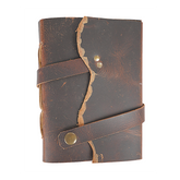 Jurnal Vintage, Copertă Piele Naturală, KR-L010, Krashell