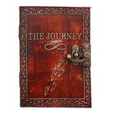 Jurnal Vintage, Copertă Piele Naturală, KR-L013, Krashell