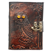 Jurnal Vintage, Copertă Piele Naturală, KR-L020, Krashell