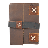 Jurnal Vintage, Copertă Piele Naturală, KR-L025, Krashell