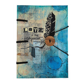 Jurnal Vintage, Copertă Piele Naturală, PP-L024, Krashell