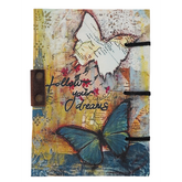 Jurnal Vintage, Copertă Piele Naturală, PP-L053, Krashell