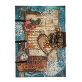 Jurnal Vintage, Copertă Piele Naturală, KR-L023, Krashell