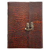 Jurnal Vintage, Copertă Piele Naturală, KR-L001, Krashell