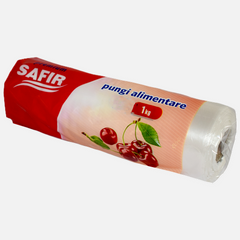 Pungi Alimentare Premium, 1kg / 400 buc / rolă, Safir