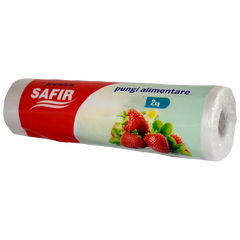 Pungi Alimentare Premium, 2kg / 400 buc / rolă, Safir