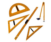 Trusă Geometrie pentru Tablă, 5 Piese, Ark