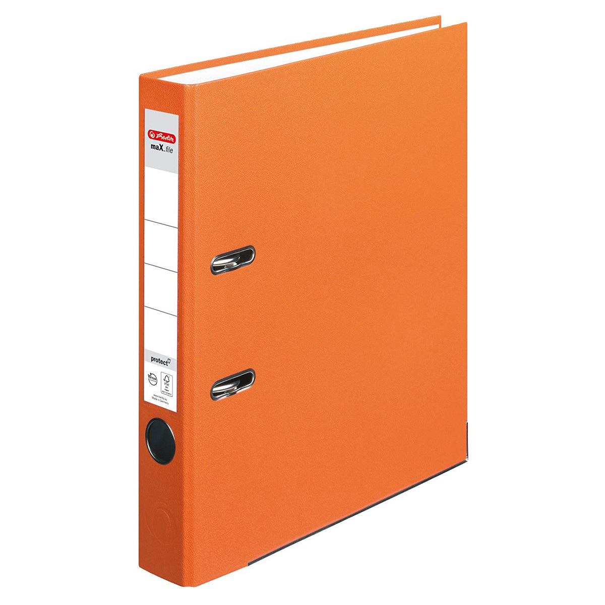 Biblioraft A4, Plastifiat, 50 mm, Diverse Culori, Herlitz