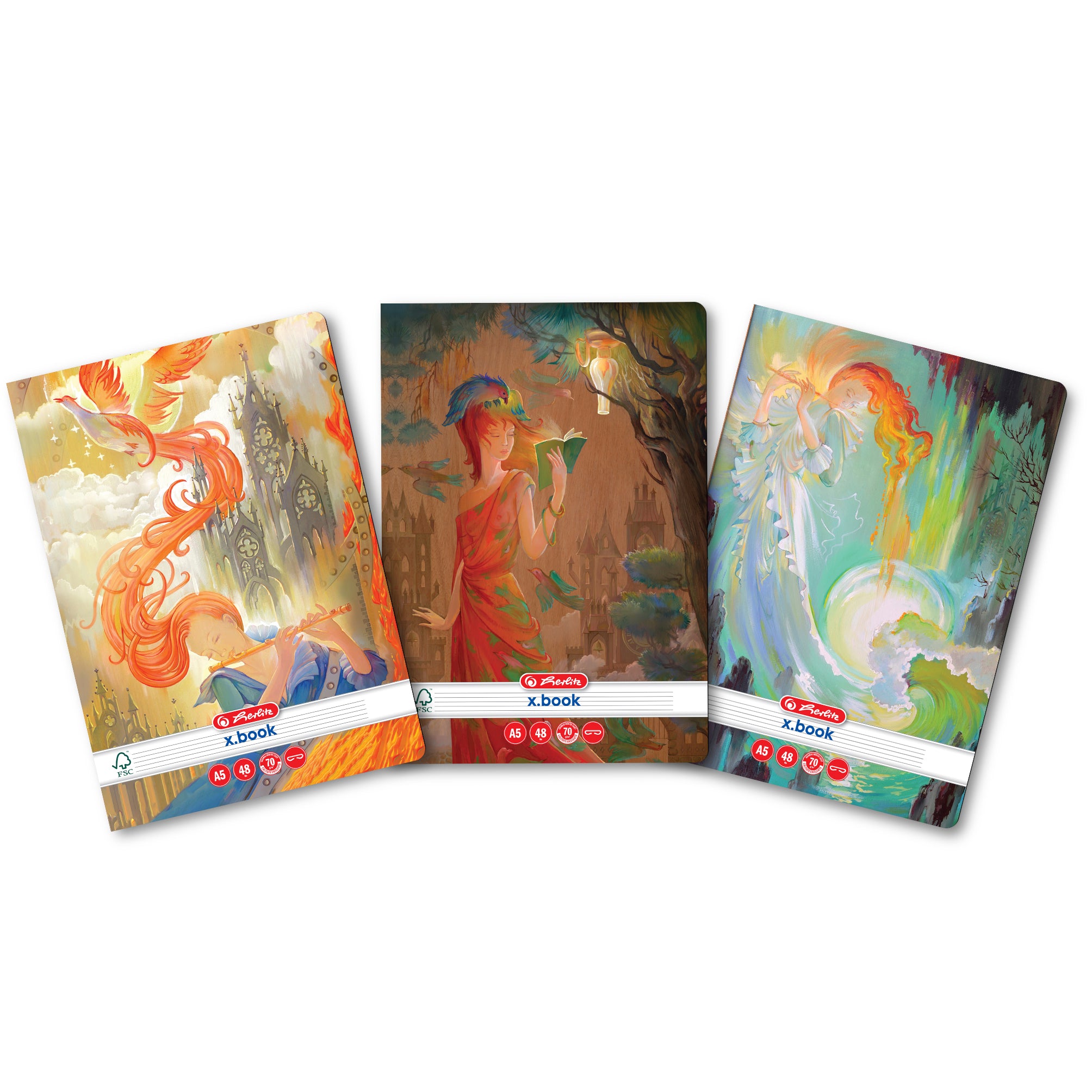 Caiet A5, 48 File, Dictando, Herlitz