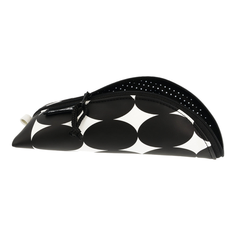 Necessaire din Piele Sintetică, Motiv Just Black, Herlitz