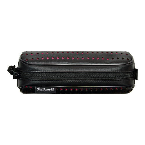 Penar Etui, Quattro Lasercut, Negru-Roz, Herlitz