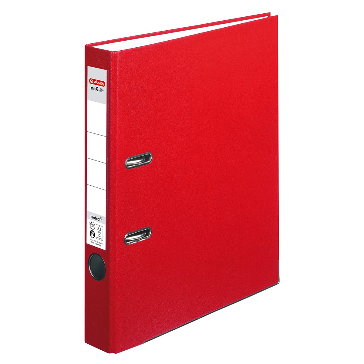 Biblioraft A4, Plastifiat, 50 mm, Diverse Culori, Herlitz