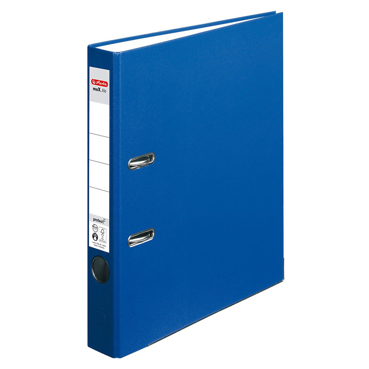 Biblioraft A4, Plastifiat, 50 mm, Diverse Culori, Herlitz