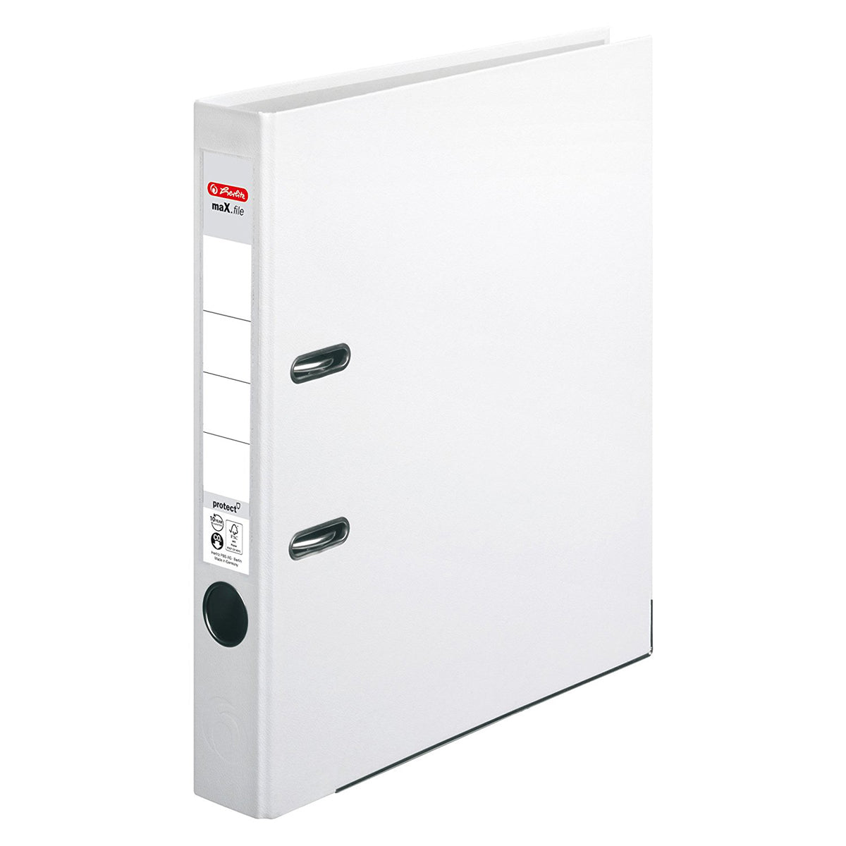 Biblioraft A4, Plastifiat, 50 mm, Diverse Culori, Herlitz