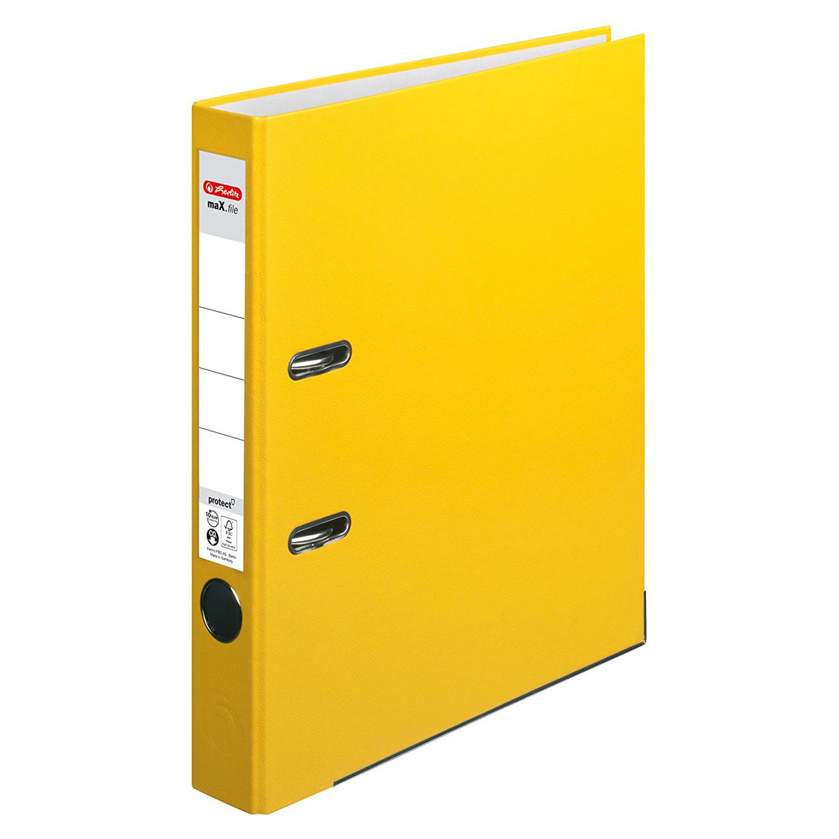 Biblioraft A4, Plastifiat, 50 mm, Diverse Culori, Herlitz